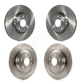 Front Rear Disc Brake Rotors Kit For Volvo S60 V70 With 300mm Diameter Rotor K8-101559