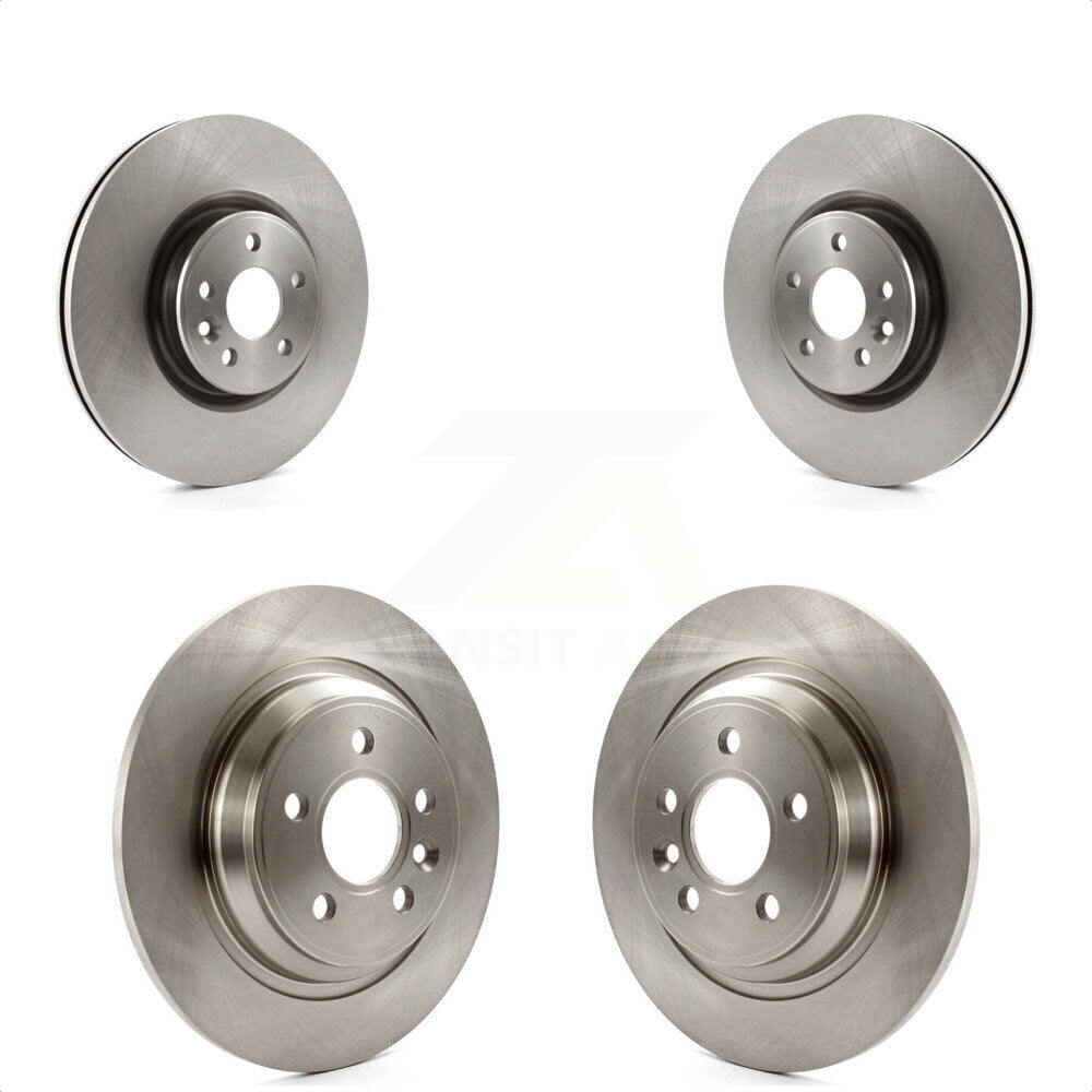 Front Rear Disc Brake Rotors Kit For Volvo S60 V70 With 336mm Diameter Rotor K8-101540