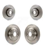 Front Rear Disc Brake Rotors Kit For Volvo S60 V70 With 336mm Diameter Rotor K8-101540
