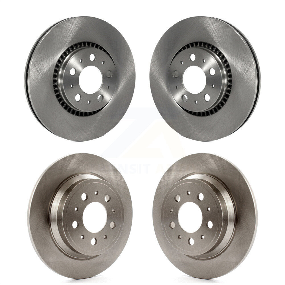 Front Rear Disc Brake Rotors Kit For Volvo S60 V70 XC70 S80 K8-101318