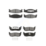 Front Rear Semi-Metallic Brake Pads Kit For 1996 Ford F-150 KSM-100279