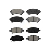 Front Rear Semi-Metallic Brake Pads Kit For 2005 Pontiac Montana FWD KSM-100300