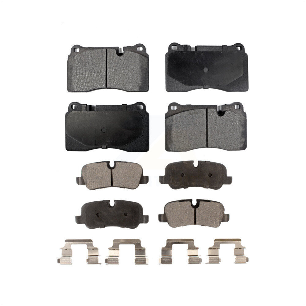 Front Rear Semi-Metallic Brake Pads Kit For 2006-2009 Land Rover Range Supercharged KPF-100070
