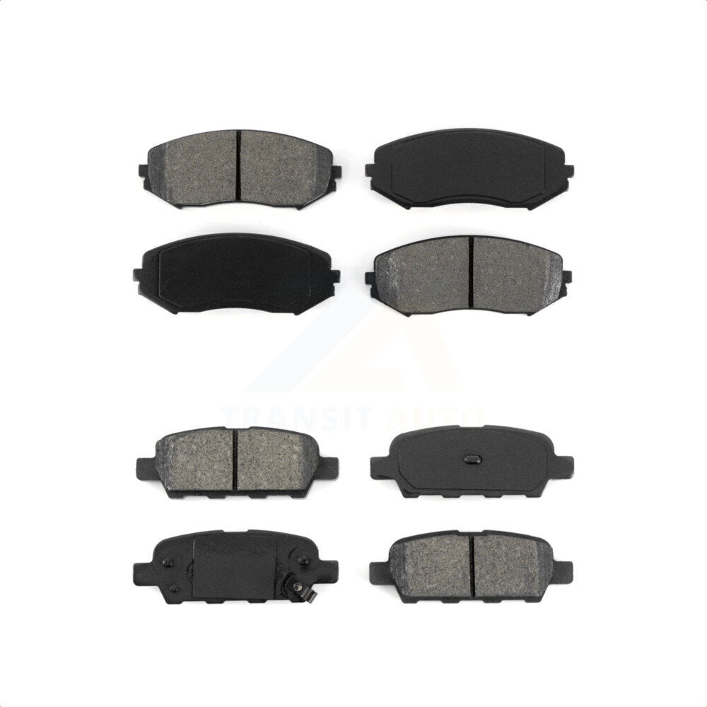 Front Rear Semi-Metallic Brake Pads Kit For 2007-2013 Suzuki Grand Vitara KSM-100079