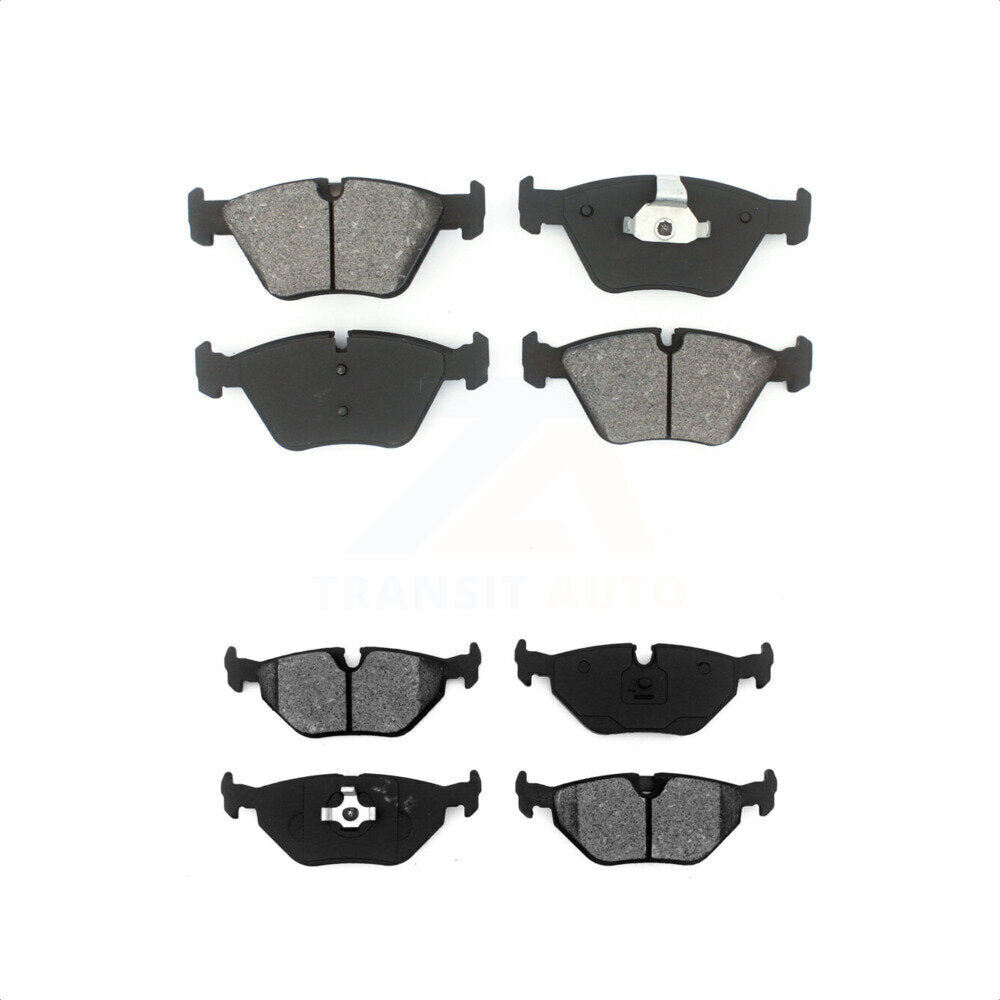 Front Rear Semi-Metallic Brake Pads Kit For 2008 BMW Z4 3.0si 2.5si KSM-100433
