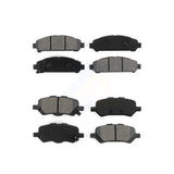 Front Rear Semi-Metallic Brake Pads Kit For 2009-2016 Toyota Venza KSM-100153