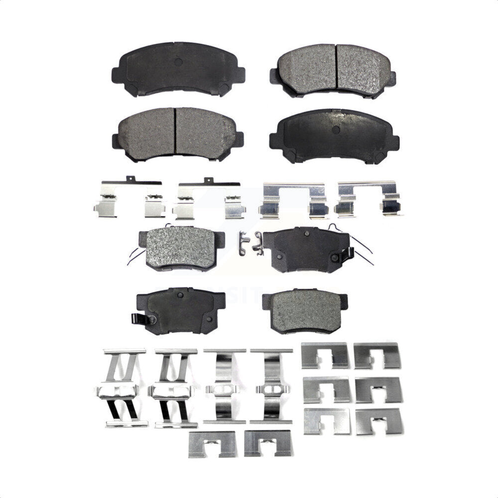 Front Rear Semi-Metallic Brake Pads Kit For 2010-2013 Suzuki Kizashi KPF-100145