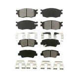 Front Rear Semi-Metallic Brake Pads Kit For 2011 Hyundai Accent KSM-100066