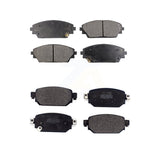 Front Rear Semi-Metallic Brake Pads Kit For 2019-2021 Mazda CX-3 KPF-100476