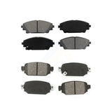 Front Rear Semi-Metallic Brake Pads Kit For 2019-2021 Mazda CX-3 KSM-100464