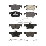 Front Rear Semi-Metallic Brake Pads Kit For 2023 Acura Integra KPF-100649