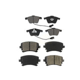 Front Rear Semi-Metallic Brake Pads Kit For Audi A6 Quattro S4 A4 KSM-100489