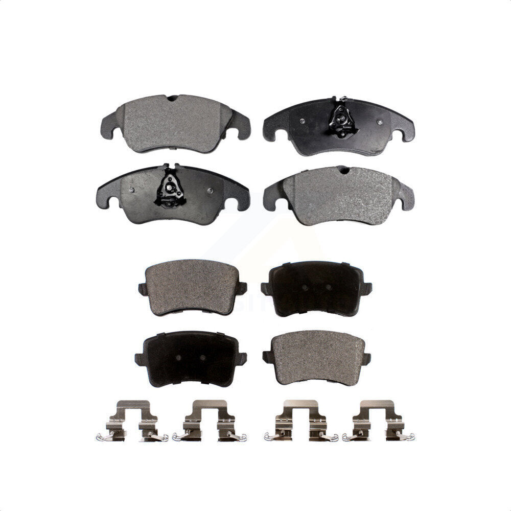 Front Rear Semi-Metallic Brake Pads Kit For Audi Q5 A4 Quattro A5 allroad S5 KPF-100117