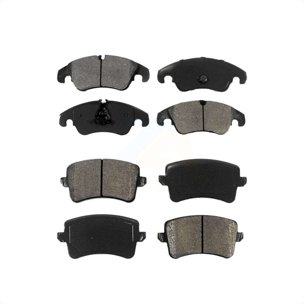 Front Rear Semi-Metallic Brake Pads Kit For Audi Q5 A4 Quattro A5 allroad S5 KSM-100117