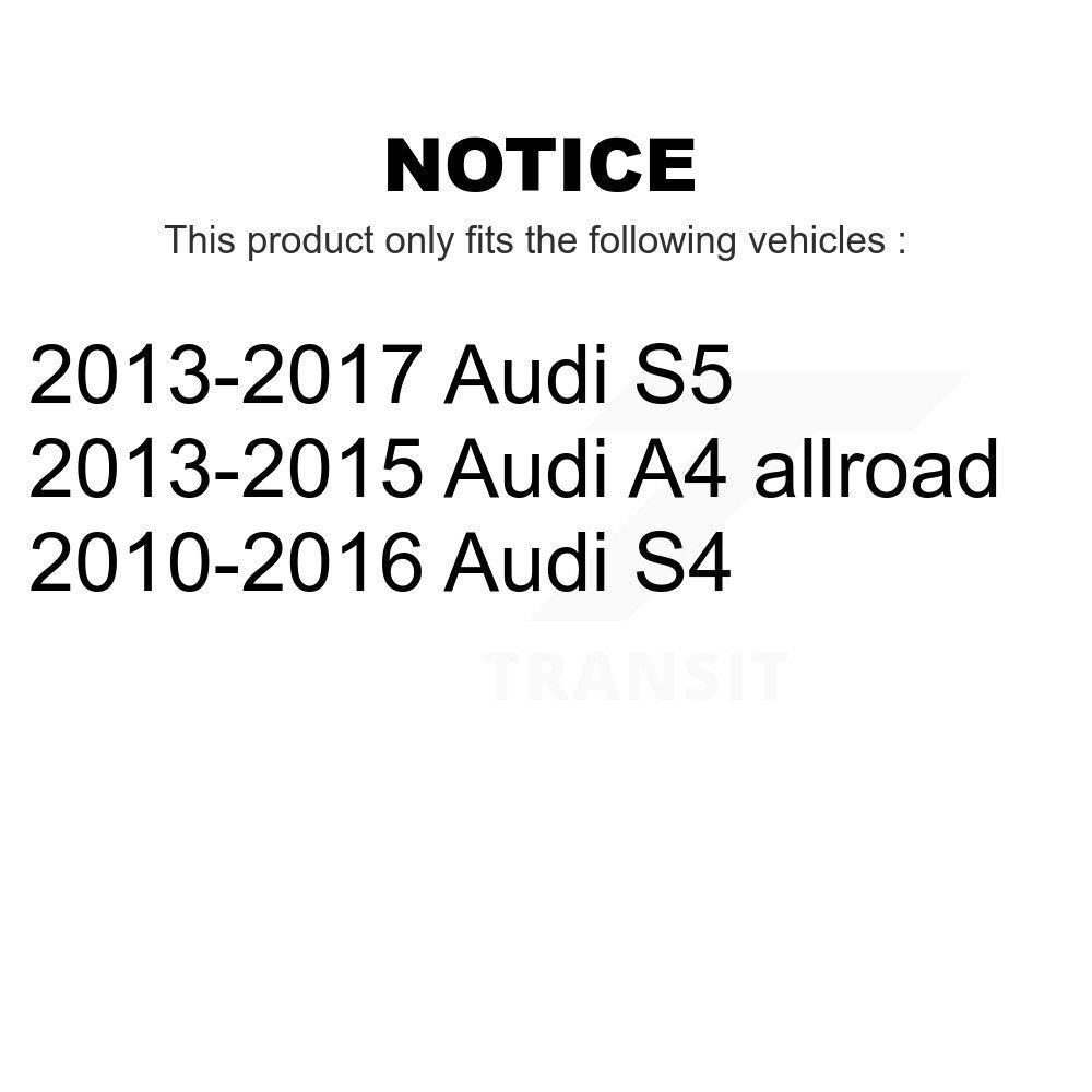 Front Rear Semi-Metallic Brake Pads Kit For Audi S4 S5 A4 allroad KPF-100602