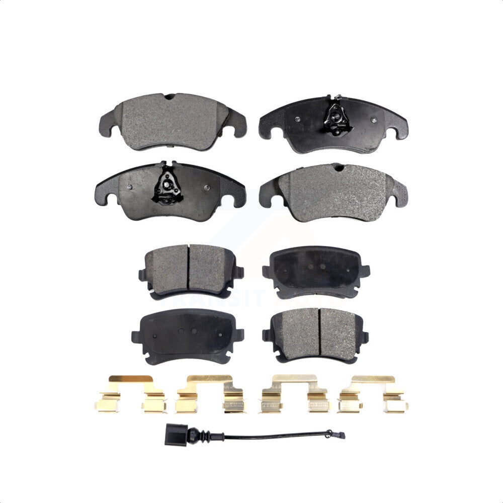 Front Rear Semi-Metallic Brake Pads Kit For Audi S4 S5 A4 allroad KPF-100602