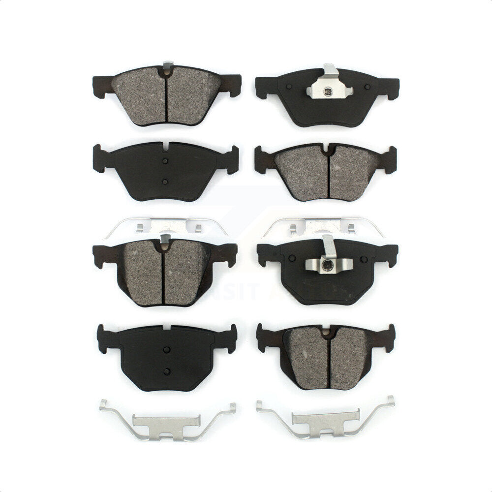 Front Rear Semi-Metallic Brake Pads Kit For BMW 330i 330xi 335xi KSM-100032