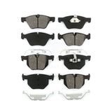 Front Rear Semi-Metallic Brake Pads Kit For BMW 330i 330xi 335xi KSM-100032