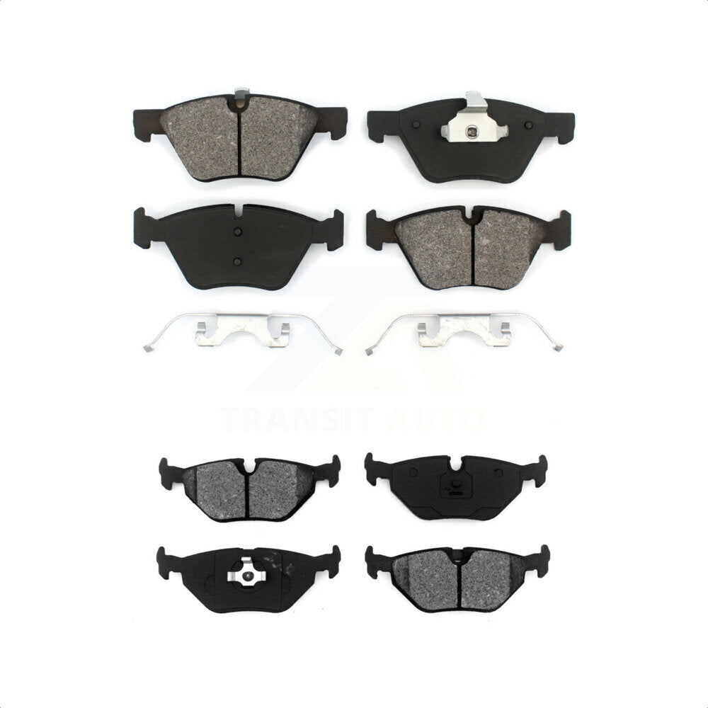 Front Rear Semi-Metallic Brake Pads Kit For BMW 528i 525i KSM-100034