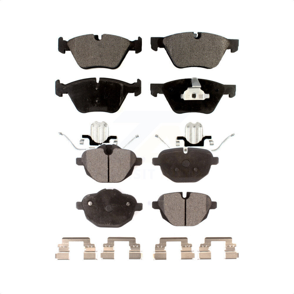 Front Rear Semi-Metallic Brake Pads Kit For BMW 528i xDrive KPF-100200