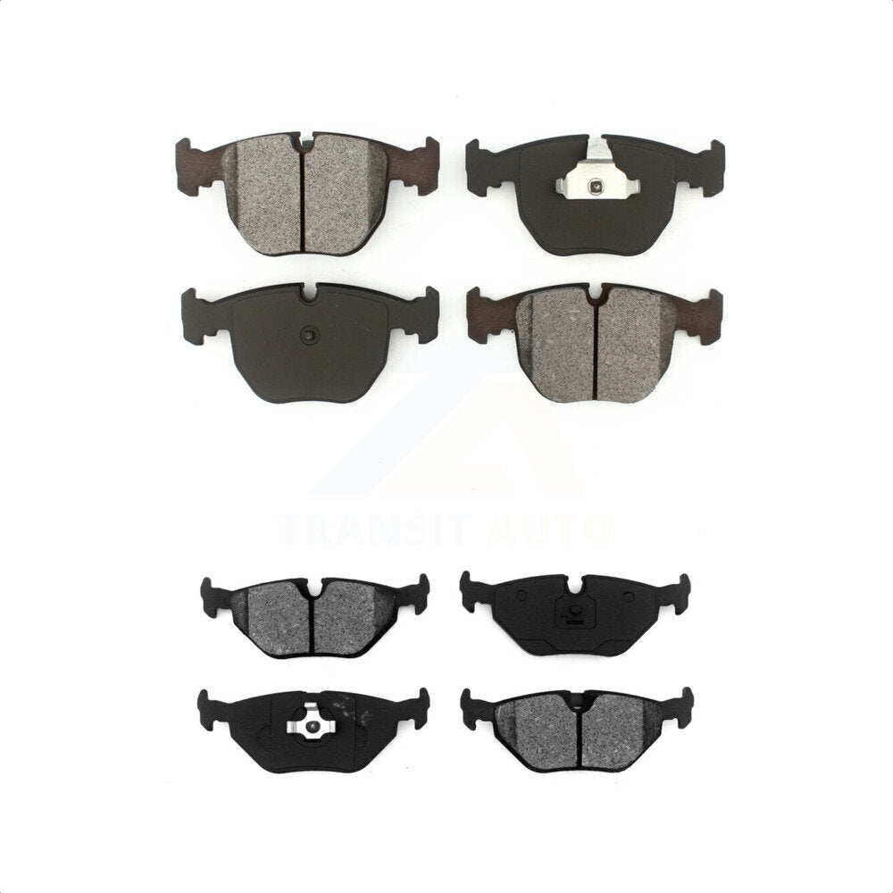 Front Rear Semi-Metallic Brake Pads Kit For BMW 530i 540i KSM-100295