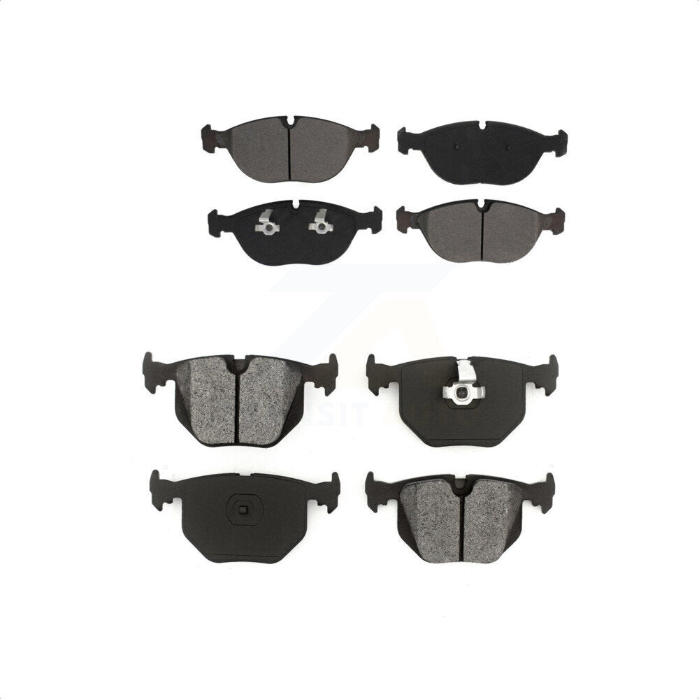 Front Rear Semi-Metallic Brake Pads Kit For BMW 750iL Z8 KSM-100541