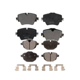 Front Rear Semi-Metallic Brake Pads Kit For BMW X3 X4 KPF-100509