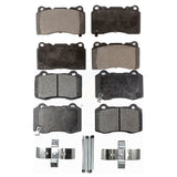 Front Rear Semi-Metallic Brake Pads Kit For Cadillac CTS Tesla STS X S KPF-100002