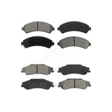 Front Rear Semi-Metallic Brake Pads Kit For Chevrolet S10 Blazer GMC Sonoma Jimmy Oldsmobile Bravada Isuzu Hombre KSM-100314