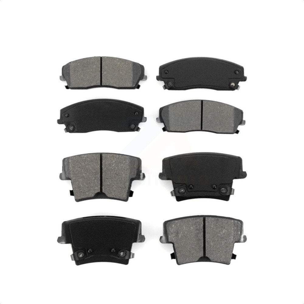 Front Rear Semi-Metallic Brake Pads Kit For Dodge Charger Chrysler 300 Challenger Magnum KSM-100028
