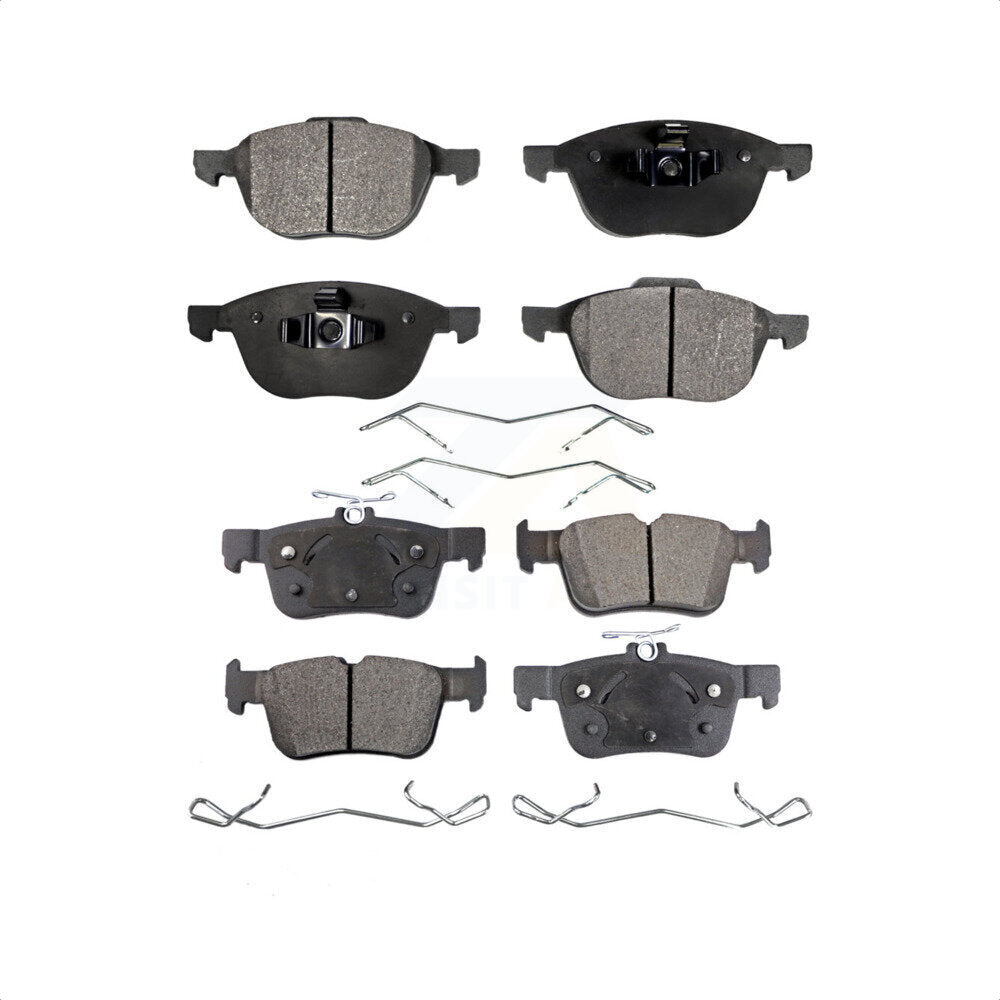 Front Rear Semi-Metallic Brake Pads Kit For Ford Escape KPF-100023