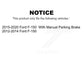 Front Rear Semi-Metallic Brake Pads Kit For Ford F-150 KPF-100177