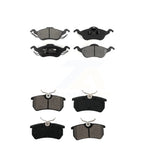 Front Rear Semi-Metallic Brake Pads Kit For Ford Focus KSM-100476