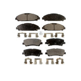 Front Rear Semi-Metallic Brake Pads Kit For Ford Mustang KPF-100274