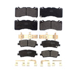 Front Rear Semi-Metallic Brake Pads Kit For Ford Mustang KPF-100532