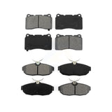 Front Rear Semi-Metallic Brake Pads Kit For Ford Mustang KSM-100003