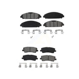 Front Rear Semi-Metallic Brake Pads Kit For Ford Mustang KSM-100516