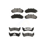 Front Rear Semi-Metallic Brake Pads Kit For Ford Ranger Explorer Mercury Mountaineer KSM-100286