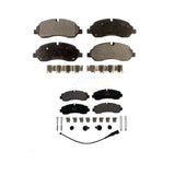 Front Rear Semi-Metallic Brake Pads Kit For Ford Transit-350 HD KPF-100674