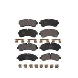 Front Rear Semi-Metallic Brake Pads Kit For Freightliner Sprinter 3500 Mercedes-Benz 4500 3500XD KPF-100611