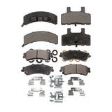 Front Rear Semi-Metallic Brake Pads Kit For GMC Yukon Cadillac 60 Special KPF-100295