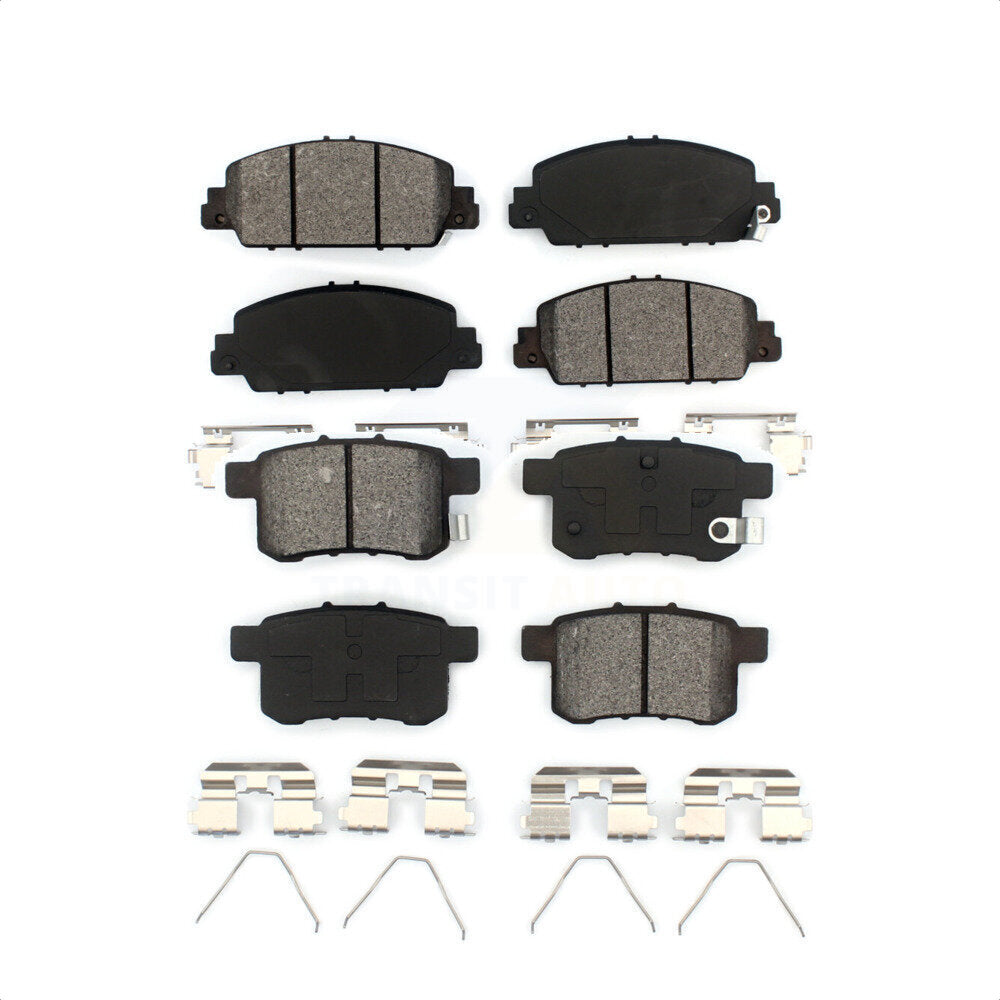 Front Rear Semi-Metallic Brake Pads Kit For Honda Accord KSM-100210