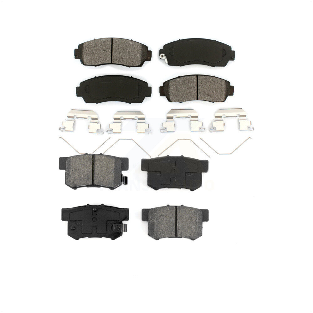 Front Rear Semi-Metallic Brake Pads Kit For Honda Civic KSM-100184