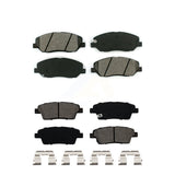 Front Rear Semi-Metallic Brake Pads Kit For Hyundai Genesis 3.8L KSM-100082