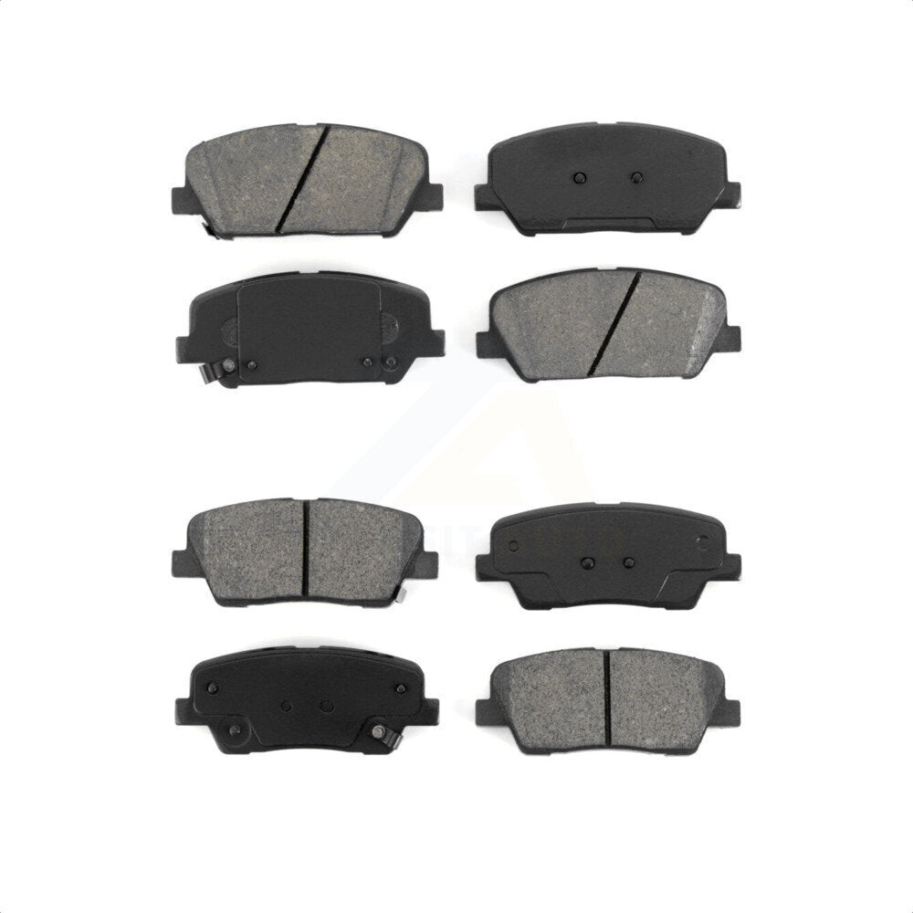 Front Rear Semi-Metallic Brake Pads Kit For Hyundai Genesis Coupe KSM-100157