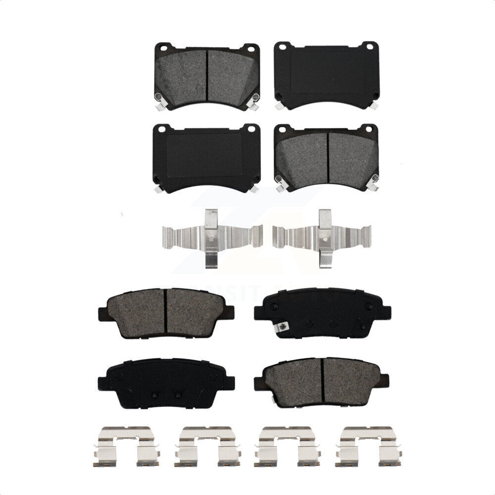 Front Rear Semi-Metallic Brake Pads Kit For Hyundai Genesis KSM-100149