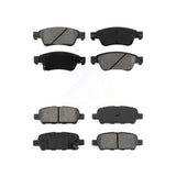 Front Rear Semi-Metallic Brake Pads Kit For INFINITI G37 G35 Q60 KSM-100101