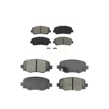 Front Rear Semi-Metallic Brake Pads Kit For Jeep Cherokee Chrysler 200 KSM-100458