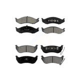 Front Rear Semi-Metallic Brake Pads Kit For Jeep Wrangler TJ KSM-100252