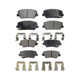Front Rear Semi-Metallic Brake Pads Kit For Kia Optima 2.0L KPF-100173